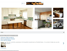 Tablet Screenshot of granitegurus.com